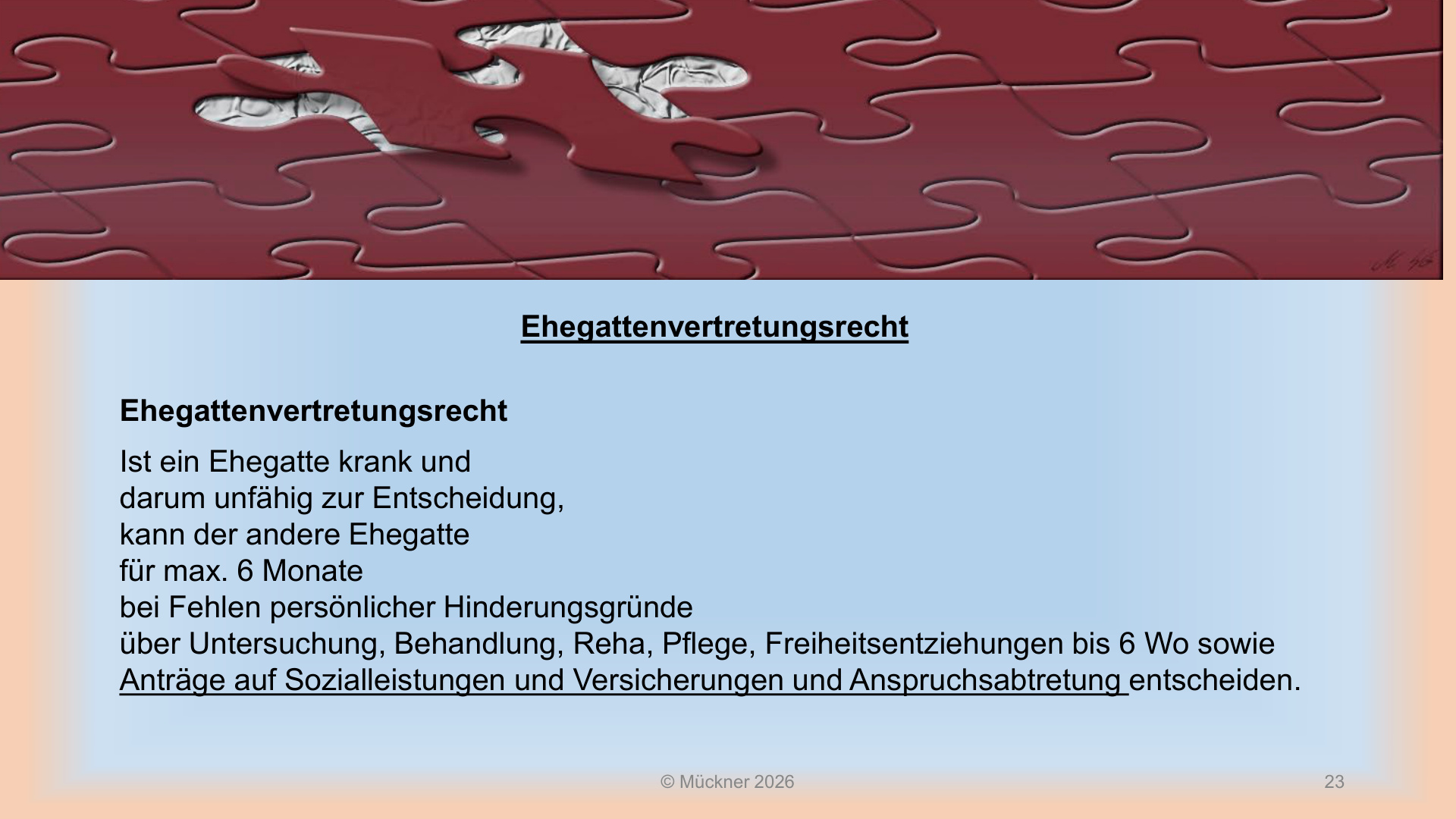 Mückner Aktuelle Änderungen S.23